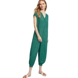 Anthropologie Maeve Geoscope Jumpsuit